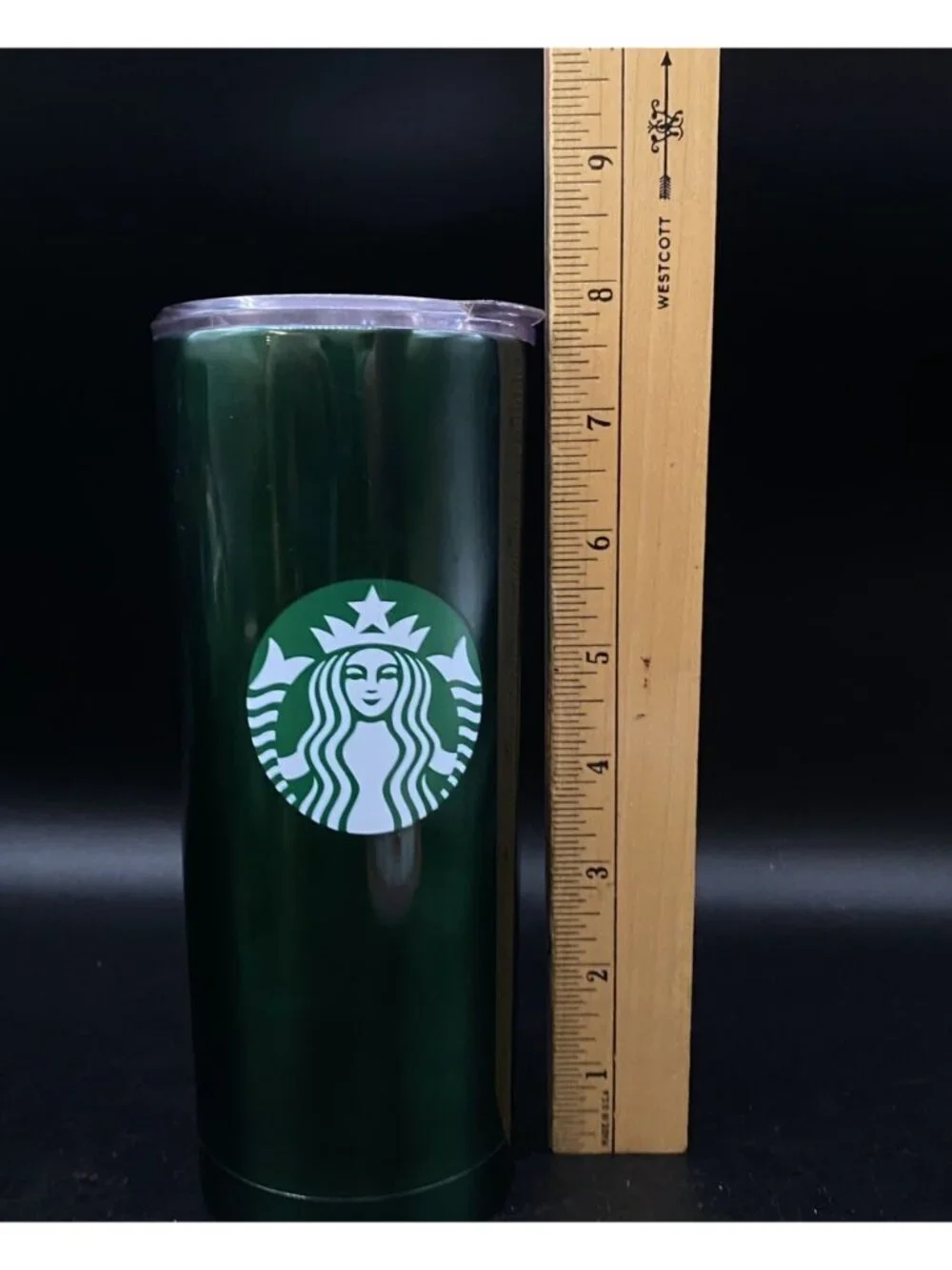 Starbucks Stainless Steel Green Tumbler 20 oz Classic Hot & Cold